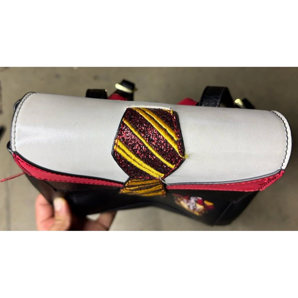 Danielle Nicole Harry Potter Gryffindor Faux Leather Uniform Mini Backpack - Picture 2 of 12